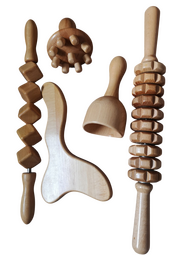 Anti-Cellulite treatment using wooden tools. Minimum of 12 sessions recommended for good results.